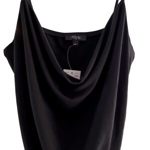 NWT Eclipse Cowl Neck Bodysuit